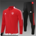 Tute Calcio Manchester United rosso Bambino 2021 2022 TK144