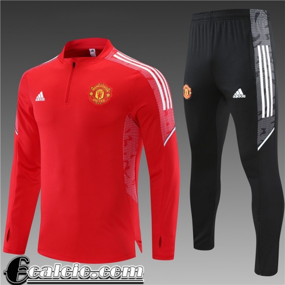 Tute Calcio Manchester United rosso Bambino 2021 2022 TK146