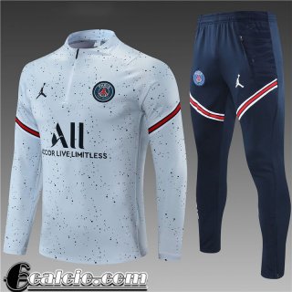 Tute Calcio PSG Paris Grigio Bambino 2021 2022 TK148