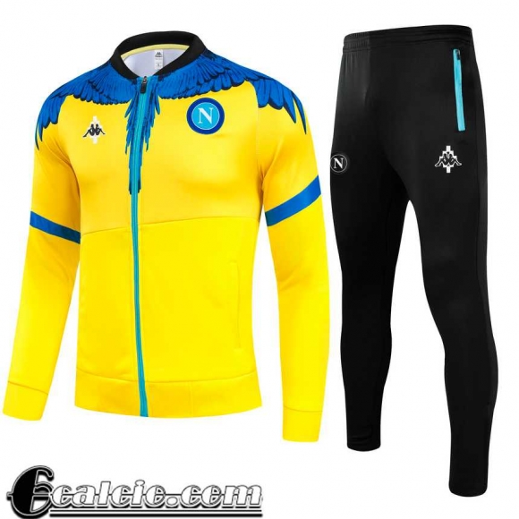 Full-Zip Giacca SSC Naples giallo Bambino 2021 2022 TK157