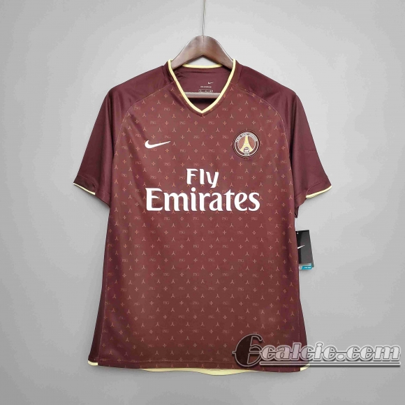 6calcio: Retro Maglie Calcio 06/07 PSG Seconda rosso