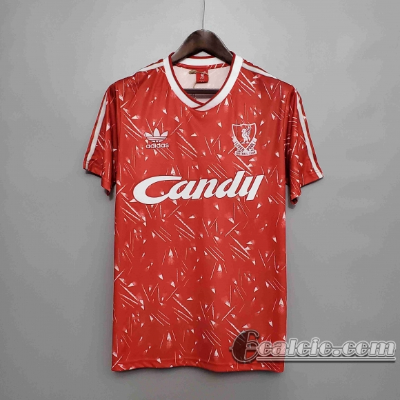 6calcio: Retro Maglie Calcio 89/91 Liverpool Prima