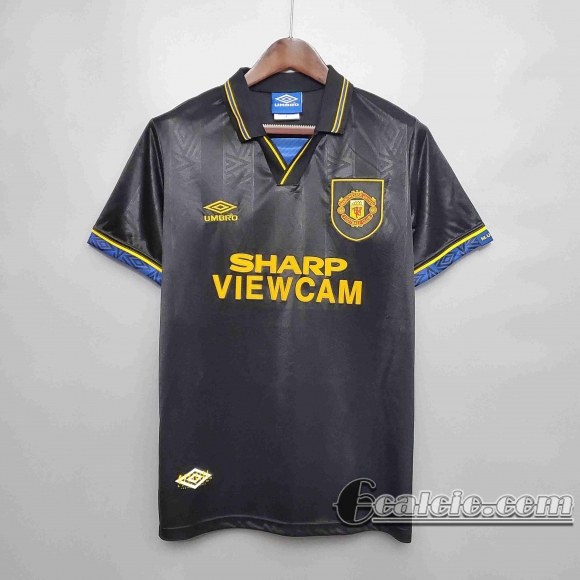 6calcio: Retro Maglie Calcio 93/95 Manchester United Seconda