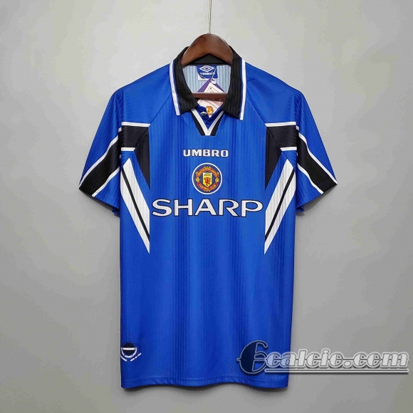 6calcio: Retro Maglie Calcio 96/97 Manchester United Terza Seconda