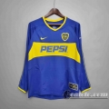 6calcio: Retro Maglie Calcio Manica Lunga Boca Juniors 03/04 Prima