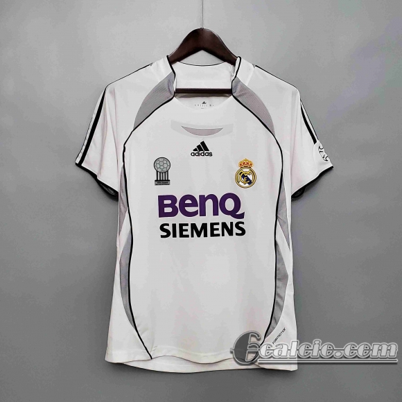 6calcio: Retro Maglie Calcio Real Madrid 06/07 Prima