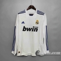 6calcio: Retro Maglie Calcio Real Madrid 10/11 Manica Lunga Prima