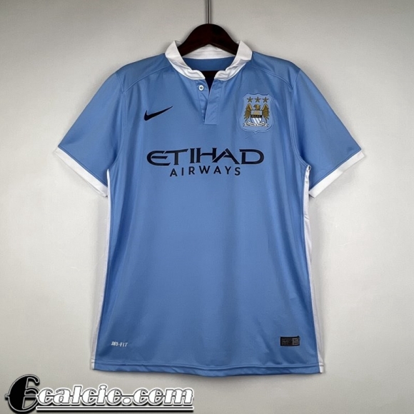 Retro Maglia Calcio Manchester City Prima Uomo 15-16 FG318