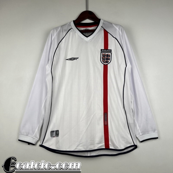 Retro Maglia Calcio Inghilterra Prima Uomo 2002 FG321