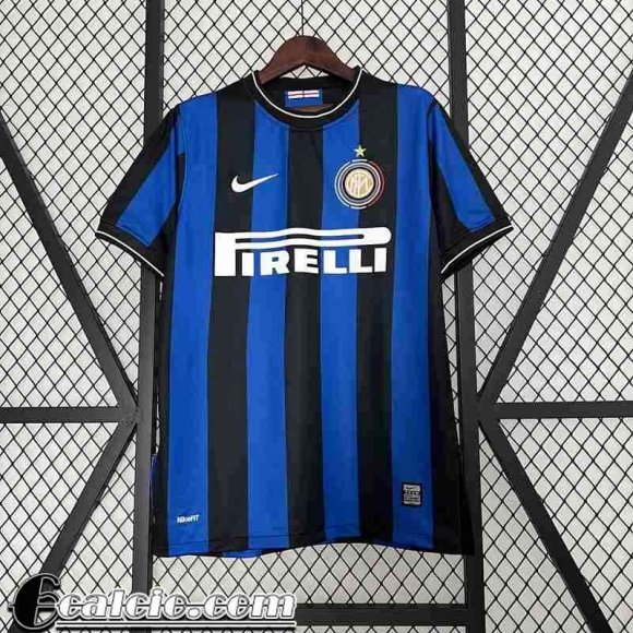 Retro Maglia Calcio Inter Milan Prima Uomo 09-10 FG378