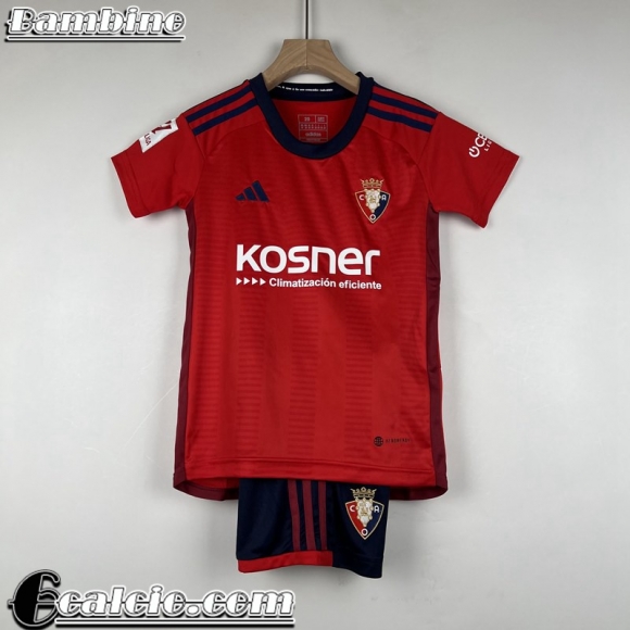 Maglia Calcio Osasuna Prima Bambini 23 24