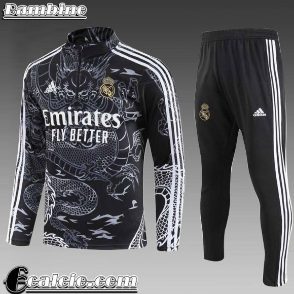 Tute Calcio + PANTALONI Real Madrid Bambini 23 24 C70