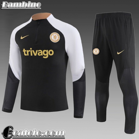 Tute Calcio + PANTALONI Chelsea Bambini 23 24 C81