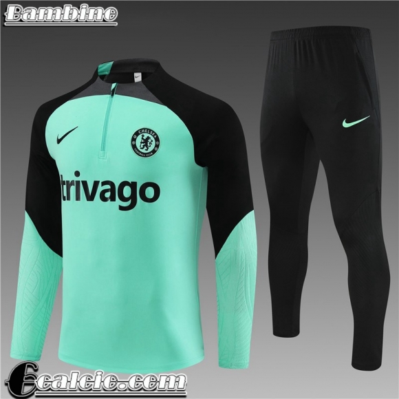 Tute Calcio + PANTALONI Chelsea Bambini 23 24 C101