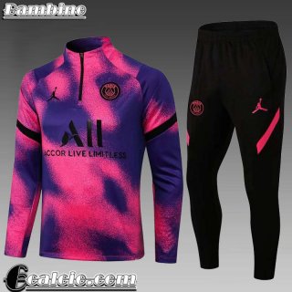 Tute Calcio + PANTALONI PSG Bambini 23 24 C107