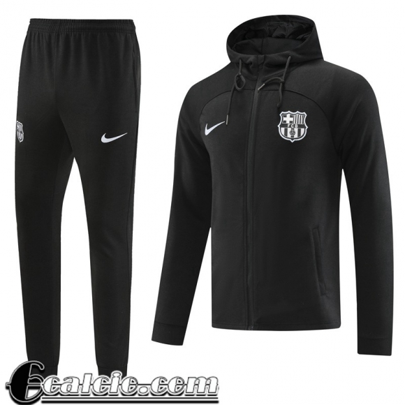 Full Zip Giacca Barcellona Nero Uomo 2022 23 JK597