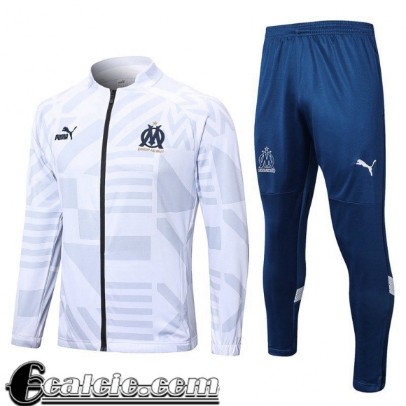 Full Zip Giacca Marsiglia Bianco Uomo 2022 23 JK606