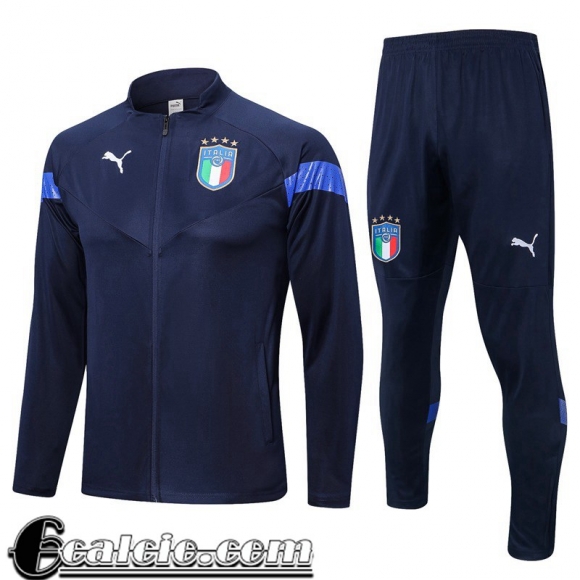 Full Zip Giacca Italia blu navy Uomo 2022 23 JK618