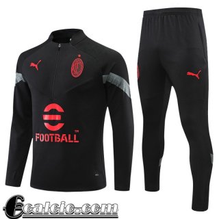 Tute Calcio AC Milan Nero Uomo 2022 23 TG585