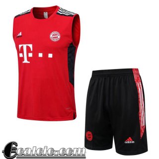 Tute Calcio Senza maniche Bayern Monaco rosso Uomo 2022 23 TG602