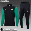 Tute Calcio Real Betis Nero Bambini 2022 23 TK494