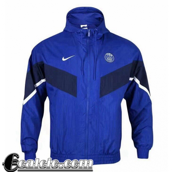 Giacca a vento Cappuccio PSG blu Uomo 2022 23 WK232