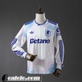 Maglia Calcio Aston Villa Terza Uomo Maniche Lunghe 25-26 Maglia Calcio Aston Villa Terza Uomo Maniche Lunghe 25-26