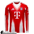 Maglia Calcio Bayern Monaco Prima Uomo Maniche Lunghe 25-26 Maglia Calcio Bayern Monaco Prima Uomo Maniche Lunghe 25-26