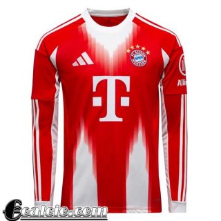 Maglia Calcio Bayern Monaco Prima Uomo Maniche Lunghe 25-26 Maglia Calcio Bayern Monaco Prima Uomo Maniche Lunghe 25-26
