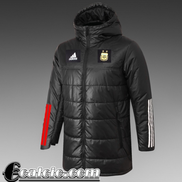 Piumino Calcio Cappuccio Argentina Uomo 2021 2022 noir DD62