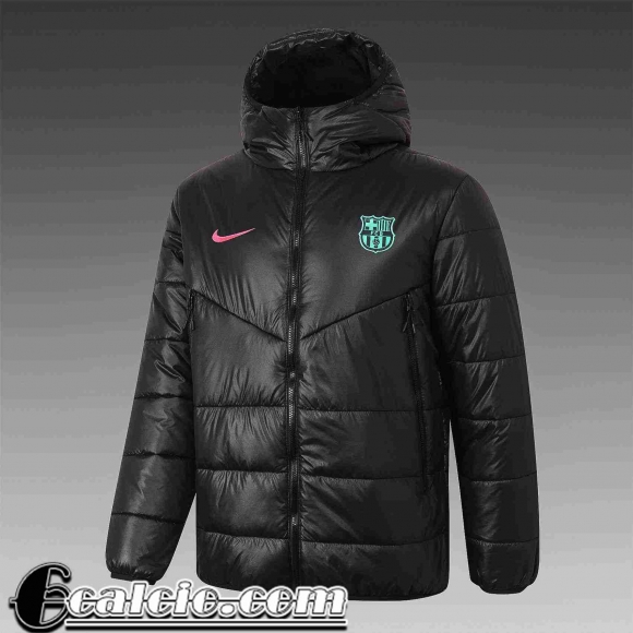 Piumino Calcio Cappuccio Barcelona Uomo 2021 2022 noir DD63