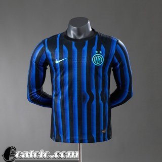 Maglia Calcio Inter Milan Prima Uomo Maniche Lunghe 25-26 Maglia Calcio Inter Milan Prima Uomo Maniche Lunghe 25-26