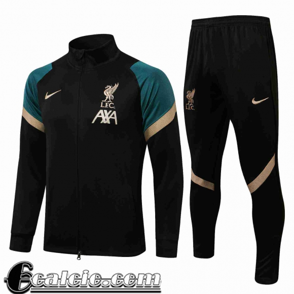 Full-Zip Giacca Liverpool Uomo 2021 2022 noir JK244