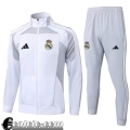 Full-Zip Giacca Real Madrid Uomo 25-26 B591 Full-Zip Giacca Real Madrid Uomo 25-26 B591