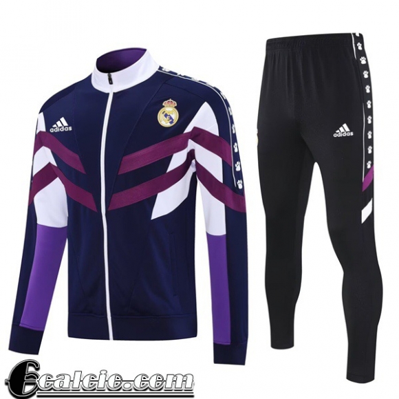 Full-Zip Giacca Real Madrid Uomo 25-26 B604 Full-Zip Giacca Real Madrid Uomo 25-26 B604