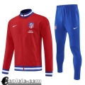 Full-Zip Giacca Atletico Madrid Uomo 25-26 B648 Full-Zip Giacca Atletico Madrid Uomo 25-26 B648