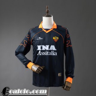 Retro Maglia Calcio Roma Terza Uomo Maniche Lunghe 99 00 FG1271 Retro Maglia Calcio Roma Terza Uomo Maniche Lunghe 99 00 FG1271