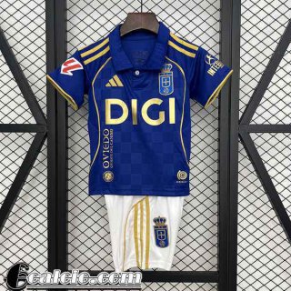 Maglia Calcio Oviedo Prima Bambini 25-26 Maglia Calcio Oviedo Prima Bambini 25-26