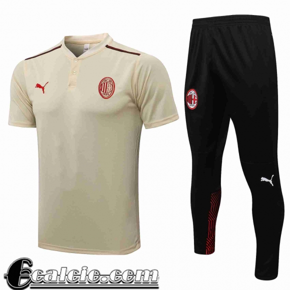 Polo AC Milan Uomo 2021 2022 albicocca PL219