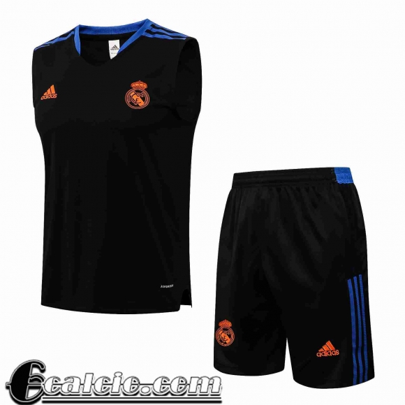 Senza maniche Real Madrid Uomo 2021 2022 noir PL226