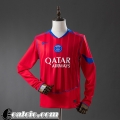 Maglia Calcio PSG Terza Uomo Maniche Lunghe 25-26 Maglia Calcio PSG Terza Uomo Maniche Lunghe 25-26