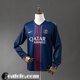 Maglia Calcio PSG Prima Uomo Maniche Lunghe 25-26 Maglia Calcio PSG Prima Uomo Maniche Lunghe 25-26