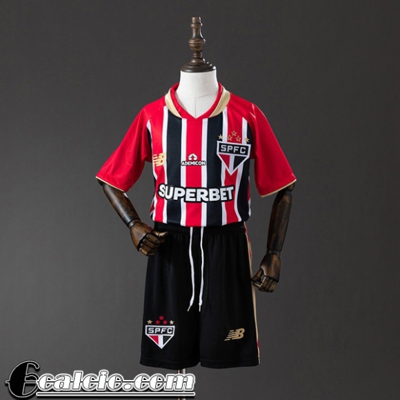 Maglia Calcio Sao Paulo Seconda Bambini 25-26 Maglia Calcio Sao Paulo Seconda Bambini 25-26