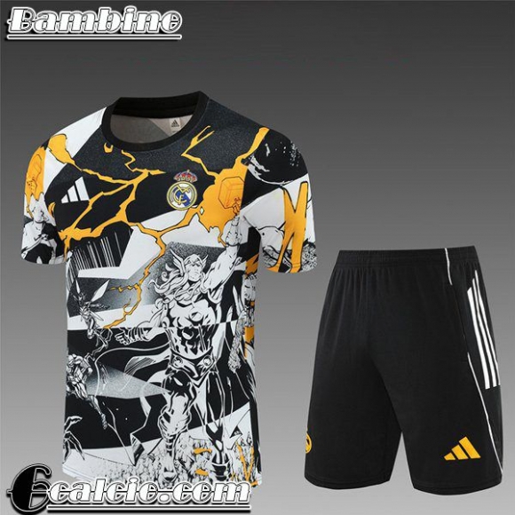 KIT: magliette a maniche corte Real Madrid Bambini 25-26 H748 KIT: magliette a maniche corte Real Madrid Bambini 25-26 H748
