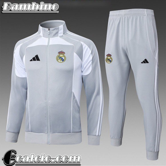 KIT: Full-Zip Giacca Real Madrid Bambini 25-26 C976 KIT: Full-Zip Giacca Real Madrid Bambini 25-26 C976
