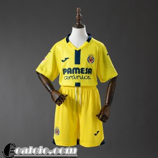 Maglia Calcio Villarreal Prima Bambini 25-26 Maglia Calcio Villarreal Prima Bambini 25-26