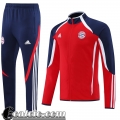 Full-Zip Giacca Bayern Monaco rosso Uomo 2021 2022 JK265