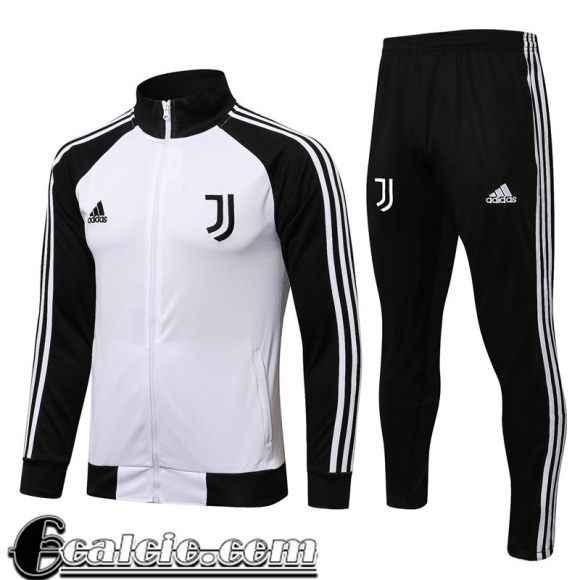 Full-Zip Giacca Juventus bianco Uomo 2021 2022 JK274