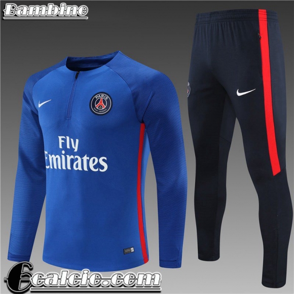 Tute Calcio PSG blu Bambini 2021 2022 TK176