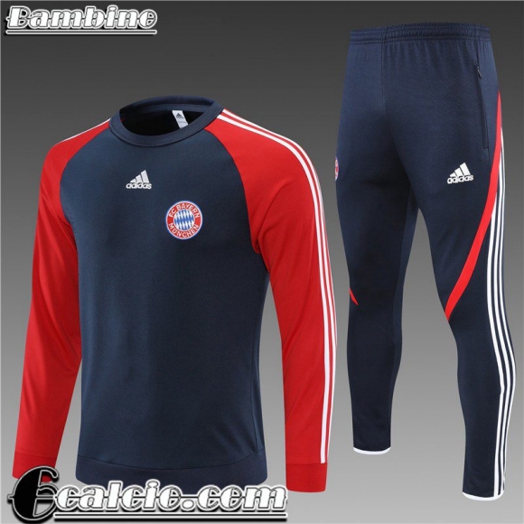 Tute Calcio Bayern Monaco blu Bambini 2021 2022 TK189